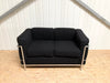 Cassina Le Corbusier LC2 Canapé Tissu Lincoln Chrome NP