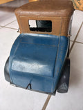 jouet ancien 1928 André Citroën C6 avec boîte d'origine, clé, moteur, frein