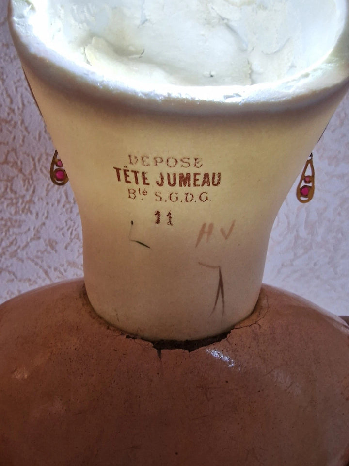 Poupée Ancienne - JUMEAU bouche fermée - Taille 11 – Corps Jumeau Médaille d'or