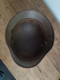 Coque casque Allemand WW2 M40 avec son cerclage.