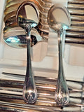 ménagère en métal argenté CHRISTOFLE / Modèle MALMAISON 47 pièces