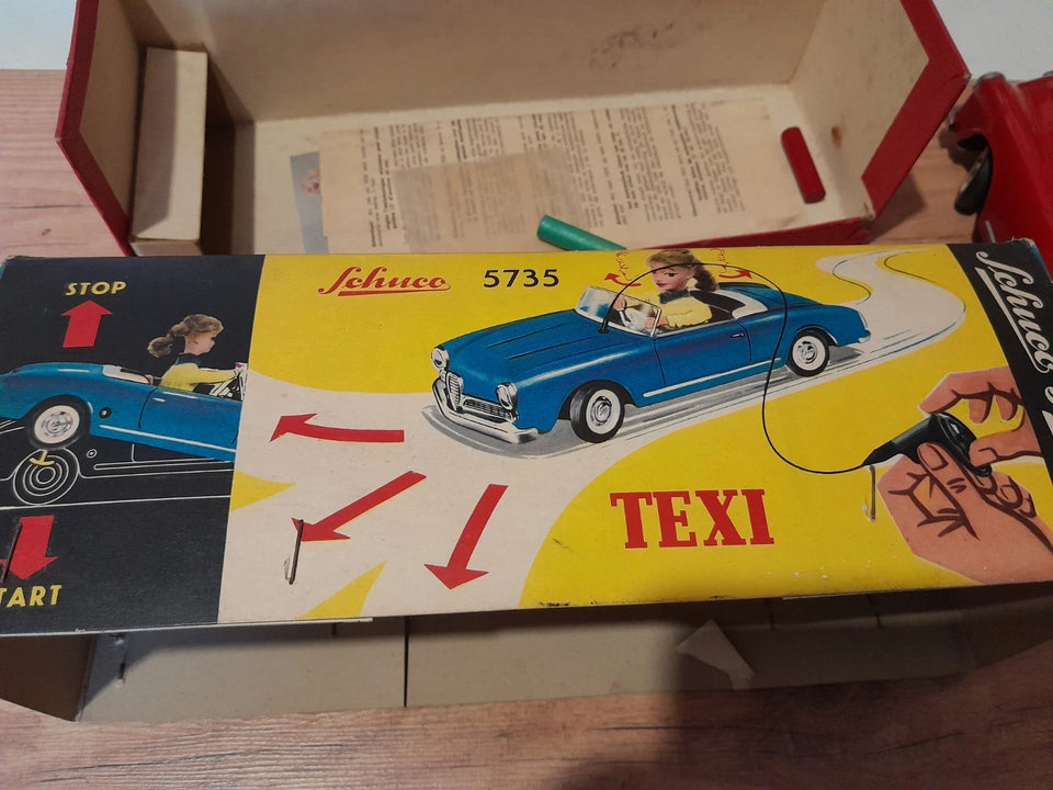 Jouet Ancien Schuco Texi 5735 no Jrd Joustra Cij Citroën Gama Mont blanc Norev