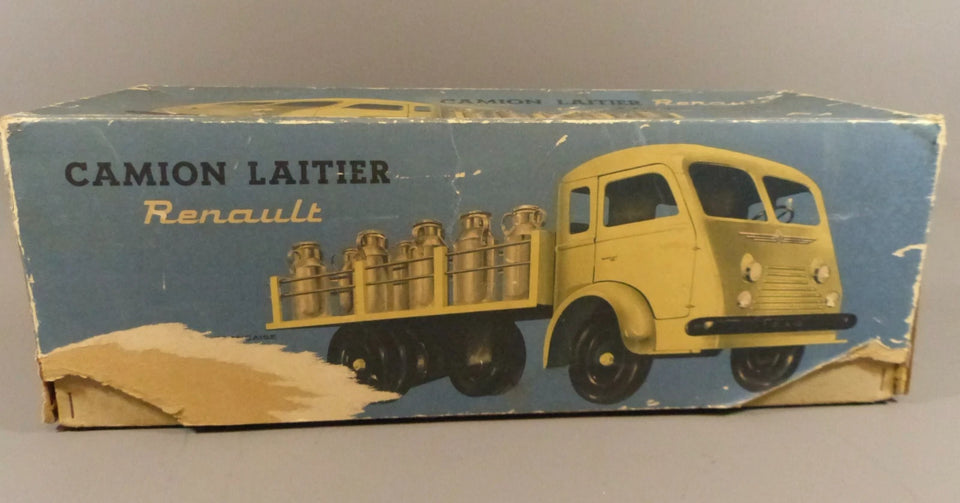 CIJ - CAMION LAITIER - RENAULT - JOUET ANCIEN
