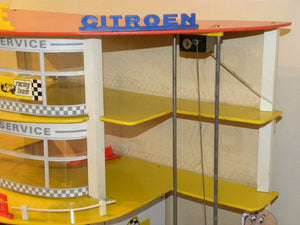 JOUET ANCIEN GARAGE CITROEN STATION SERVICE ESSO DEPREUX POUR NOREV DINKY CIJ +