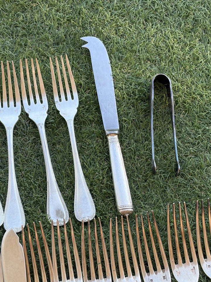 ménagère métal argenté christofle Modèle MALMAISON 54 Pièces