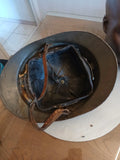 casque Adrian WW1/WW2 infanterie coloniale de marine COMPLET