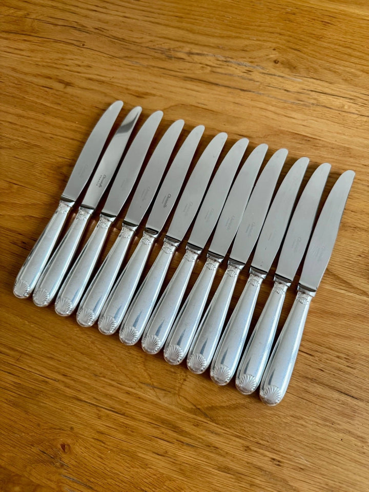 Ménagère Christofle 61 pièces, modèle Vendôme, métal argenté