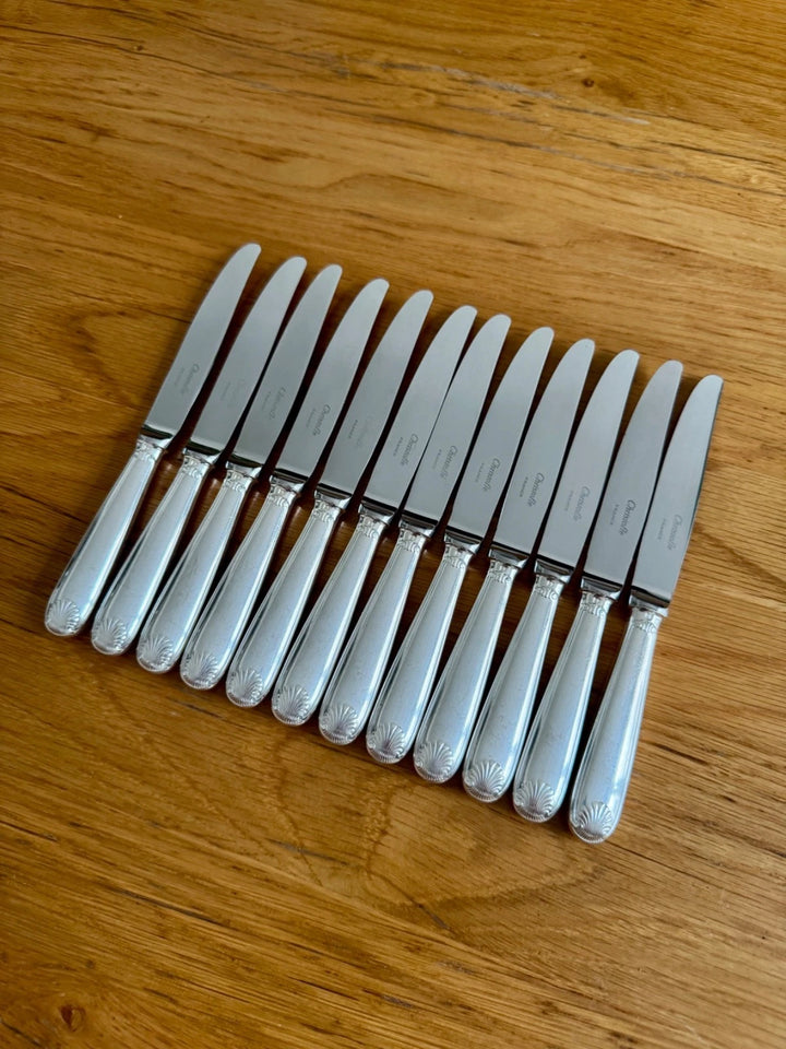 Ménagère Christofle 61 pièces, modèle Vendôme, métal argenté