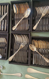 CHRISTOFLE PERLES : Ménagère de 125 pièces