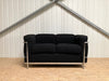 Cassina Le Corbusier LC2 Canapé Tissu Lincoln Chrome NP