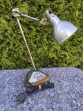 Rare lampe gras modèle 206 nickelé d’origine,
