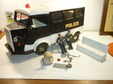 JOUET ANCIEN JRD CITROEN TUBE HY POLICE FRICTION AVEC ACCESSOIRES