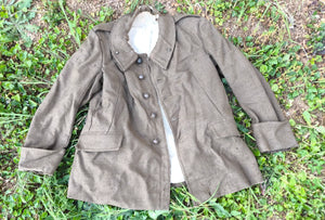 Vareuse drap kaki 1938 volets dissimulation poilu France 1940 WW2
