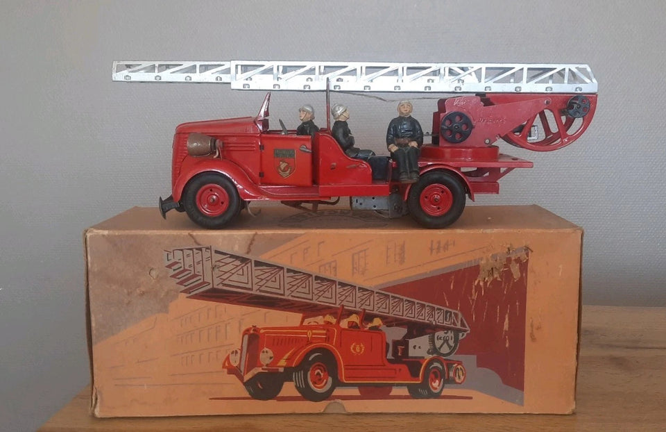 jouet citroen camion pompier vébé avec Boite Long 40cm