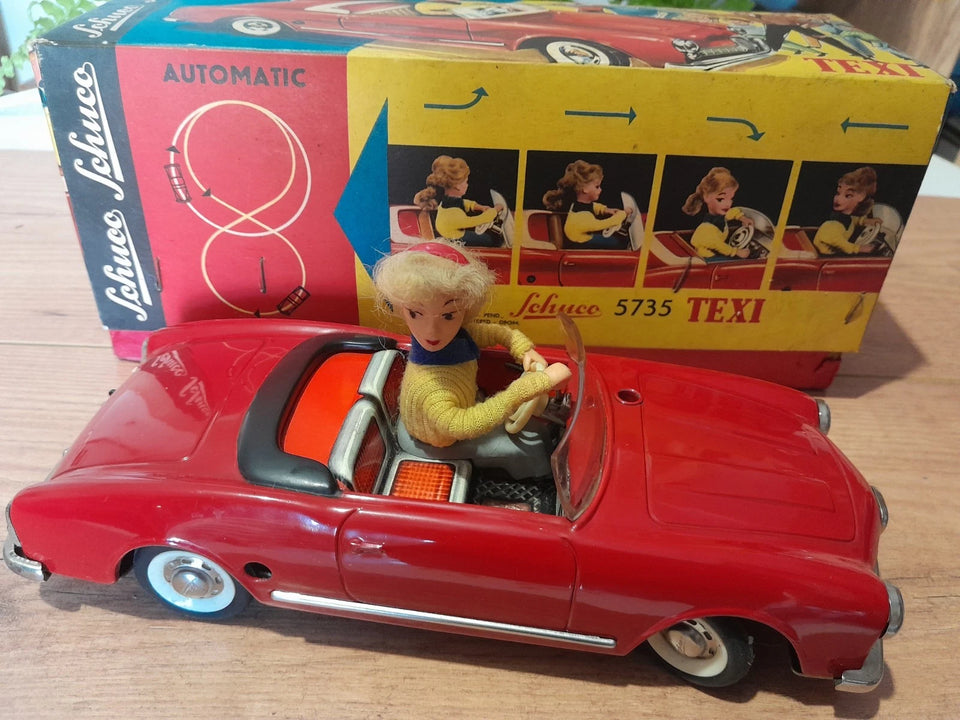 Jouet Ancien Schuco Texi 5735 no Jrd Joustra Cij Citroën Gama Mont blanc Norev