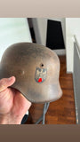 Casque allemand M42 heer camo ww2