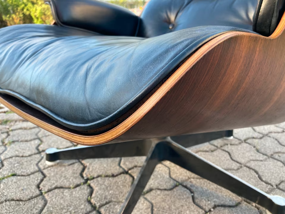Fauteuil lounge Vitra Eames vintage