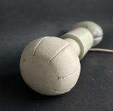 lampe de bureau design Gino Sarfatti Arteluce 600c cuir métal 1970