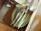 CHRISTOFLE Ménagère 145 COUVERTS Cuillères Fourchette métal argenté 350MAG