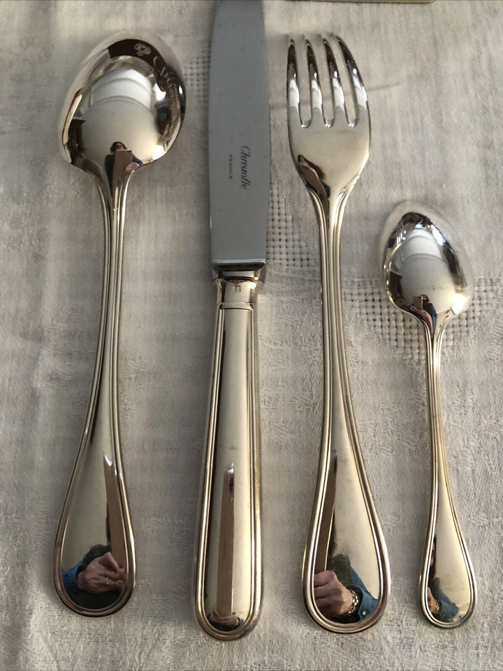 Ménagère Christofle modèle ALBI - 48 pièces -pour 12 Personnes