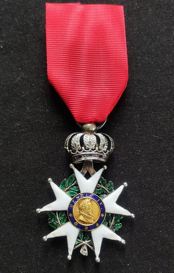 BELLE LÉGION D'HONNEUR CHEVALIER MONARCHIE DE JUILLET LOUIS-PHILIPPE 1830 +ÉCRIN