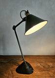 Lampe atelier GRAS RAVEL design vintage 40-50 industriel