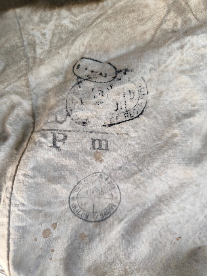 Vareuse drap kaki 1938 volets dissimulation poilu France 1940 WW2