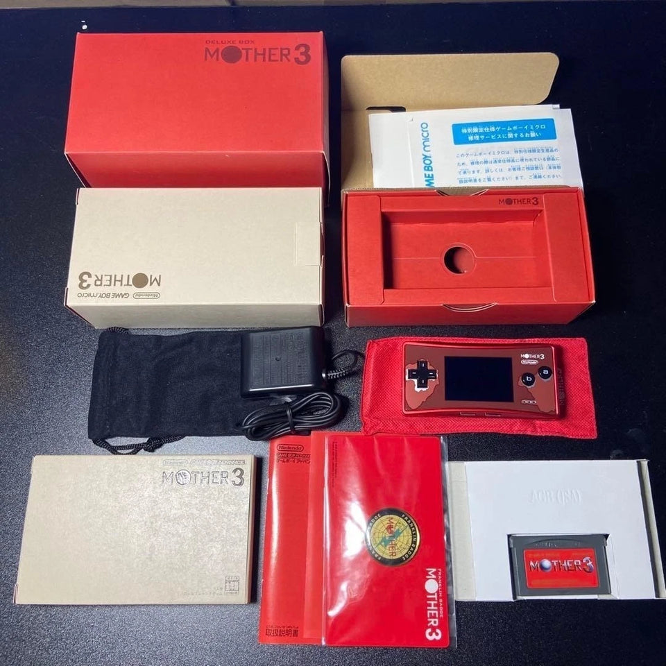 Game Boy Advance MOTHER 3 Boîte Deluxe Micro Set 6408 en provenance du Japon