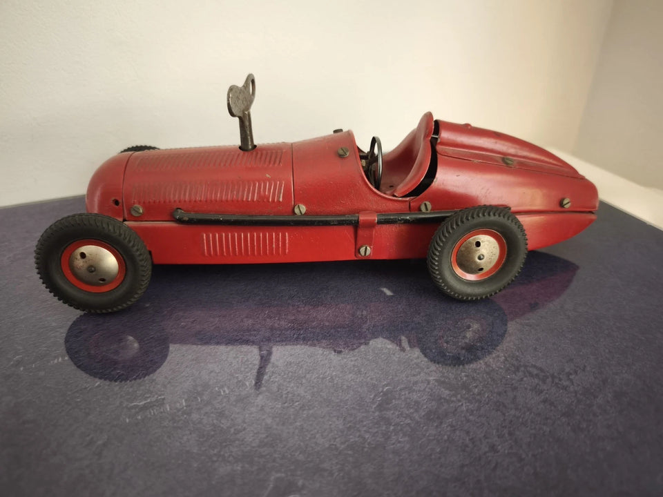 Voiture Mercedes À Moteur Mécanique - Idem Meccano Année 1930
