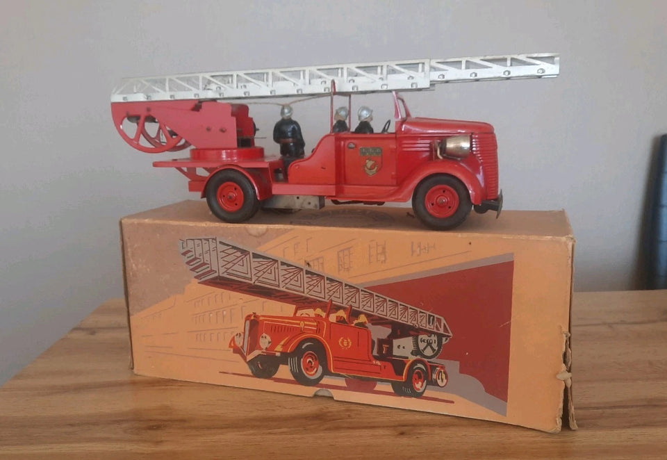 jouet citroen camion pompier vébé avec Boite Long 40cm