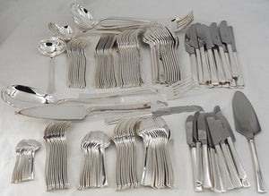 Christofle Concorde, ménagère set 144 pièces, métal argenté
