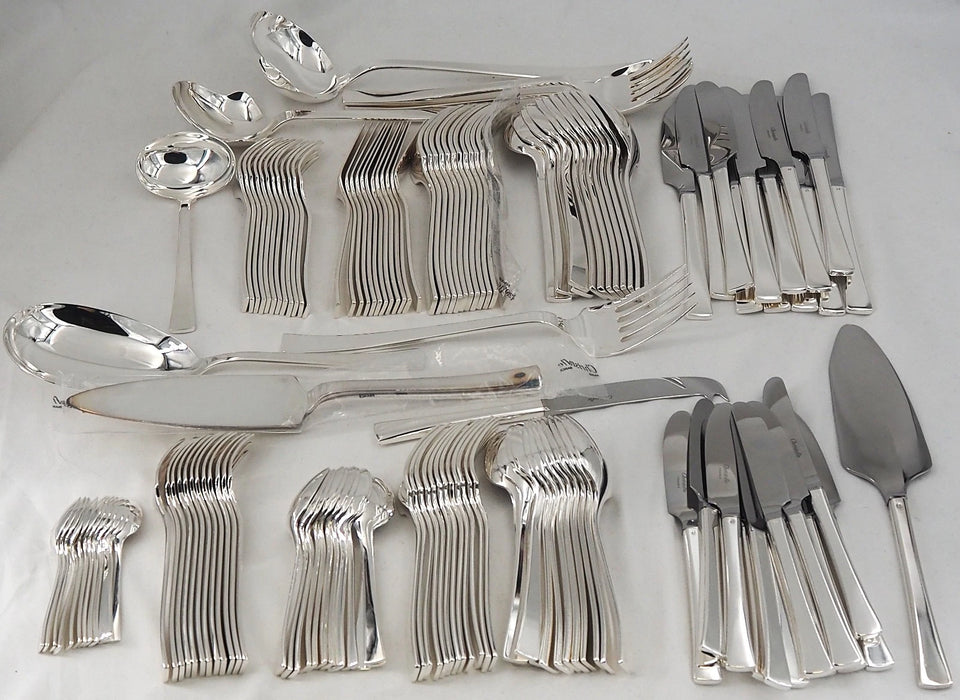 Christofle Concorde, ménagère set 144 pièces, métal argenté