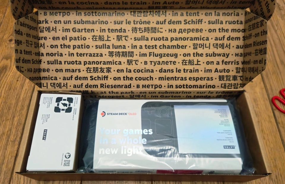Valve Steam Deck OLED 512 Go - Neuf Scellé Usine avec étui
