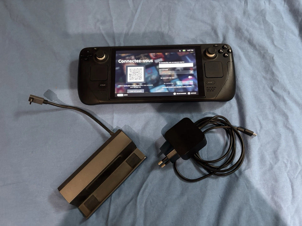 Steam Deck LCD 256 Go + Dock HDMI – Console Portable Gaming Valve