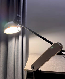 Grande lampe de bureau vintage réglable par Bruno Gecchelin pour Guzzini, 1982