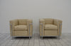 Fauteuil en cuir CASSINA LC2 Le Corbusier Z Cuir naturel 1v2