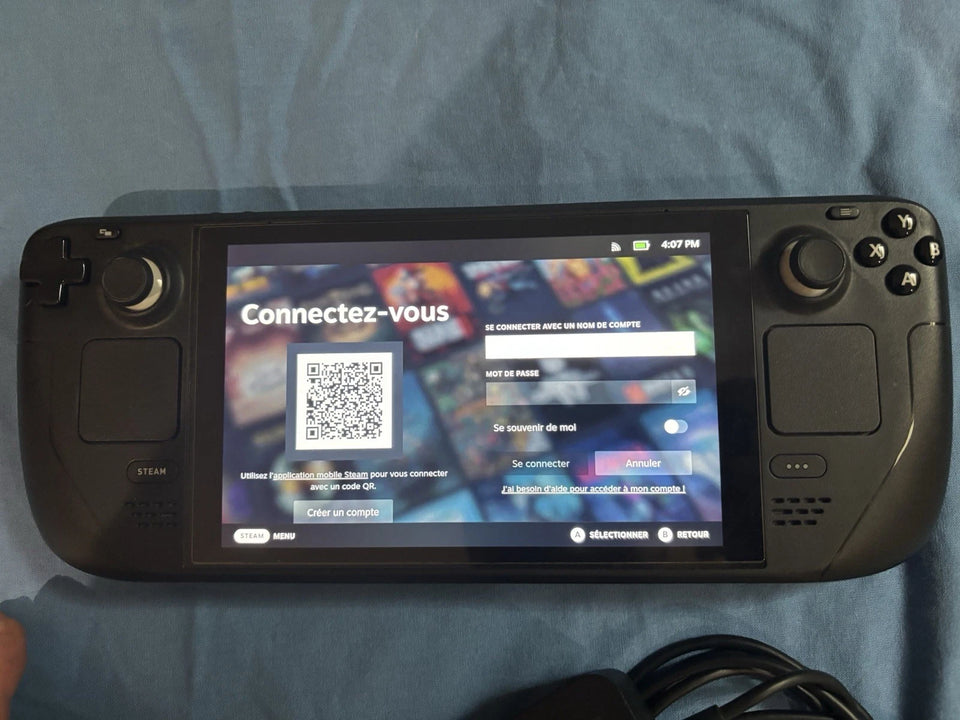 Steam Deck LCD 256 Go + Dock HDMI – Console Portable Gaming Valve