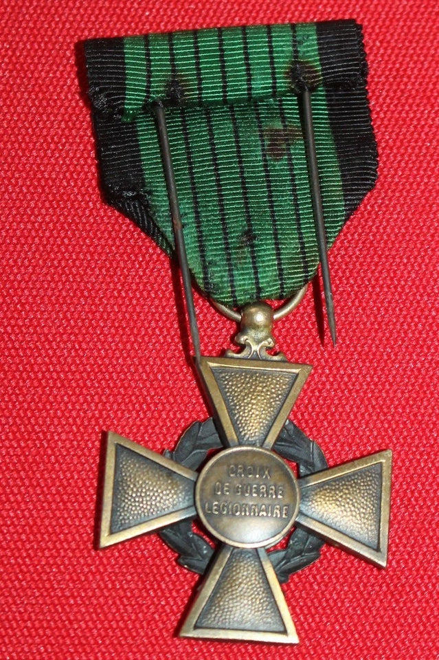 médaille croix de guerre legionnaire (LVF)  ww2