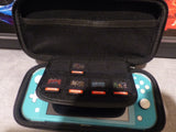 Nintendo Switch Lite Console Portable Turquoise et housse transport et 5 jeux