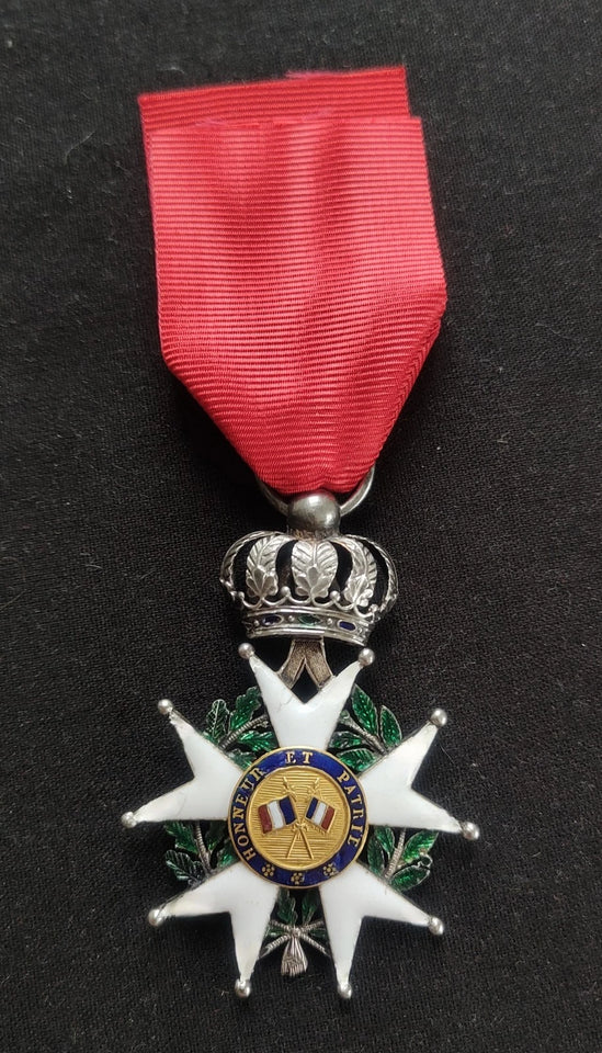 BELLE LÉGION D'HONNEUR CHEVALIER MONARCHIE DE JUILLET LOUIS-PHILIPPE 1830 +ÉCRIN