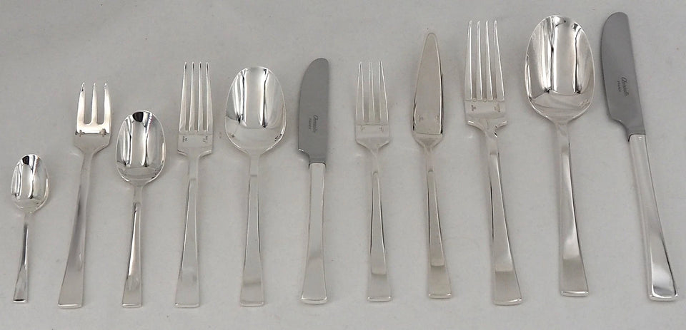 Christofle Concorde, ménagère set 144 pièces, métal argenté