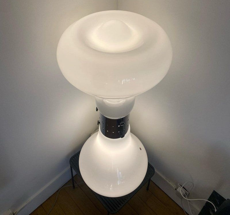 Grande lampe Carlo Nason pour Mazzega Italie