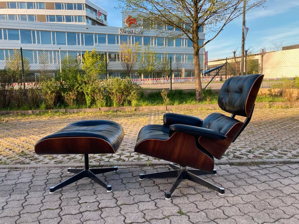 Fauteuil lounge Vitra Eames vintage