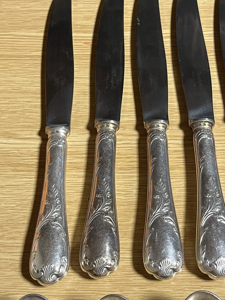 Ménagère 95 Pièces Métal Argenté Christofle Marly - Service