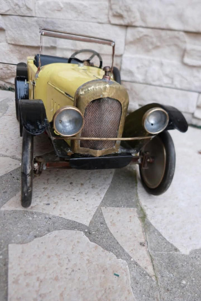 JOUET ANCIEN VOITURE CITROEN 5 HP CUIVRE TOLE ETAIN LAITON automobilia rare