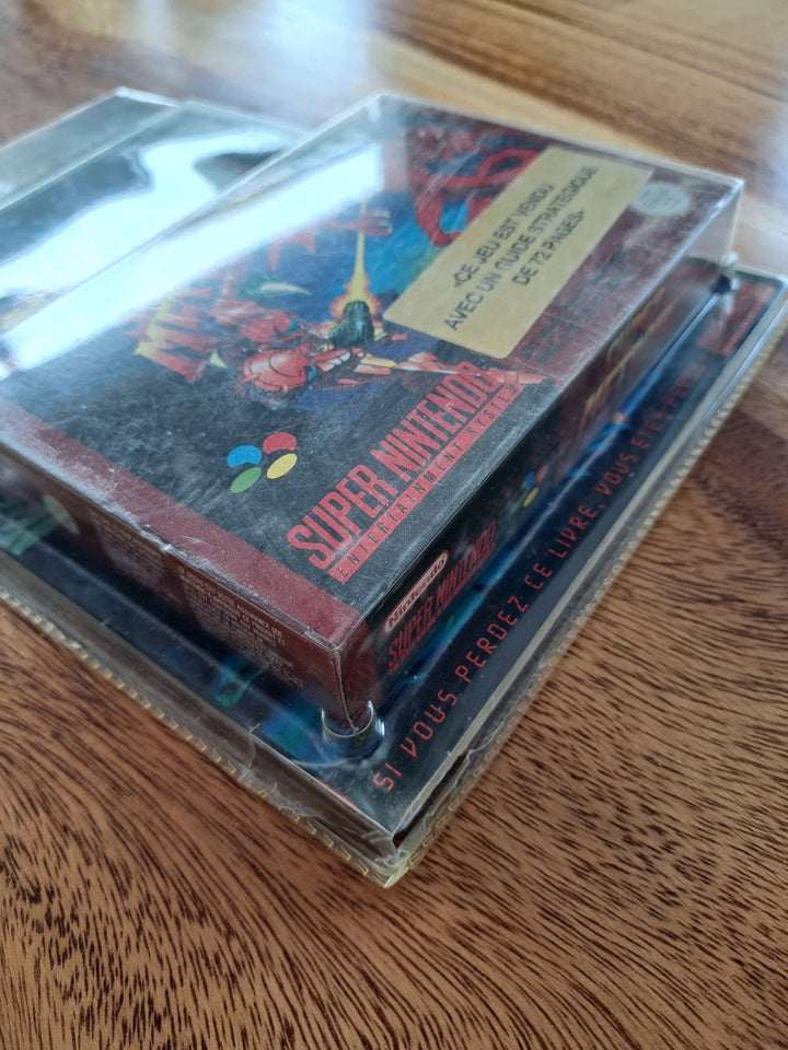 Lot Exceptionnel Blisters Rigides Super Nintendo Neuf Grosses Licences