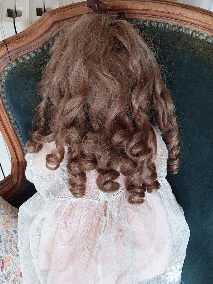 poupee jumeau tampon rouge tête jumeau 10 54 CM bouche fermée