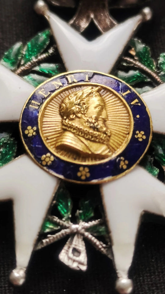 BELLE LÉGION D'HONNEUR CHEVALIER MONARCHIE DE JUILLET LOUIS-PHILIPPE 1830 +ÉCRIN