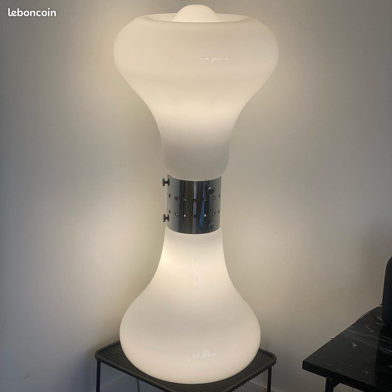 Grande lampe Carlo Nason pour Mazzega Italie