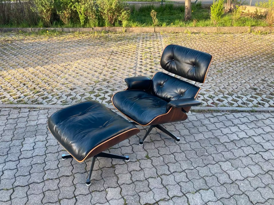 Fauteuil lounge Vitra Eames vintage